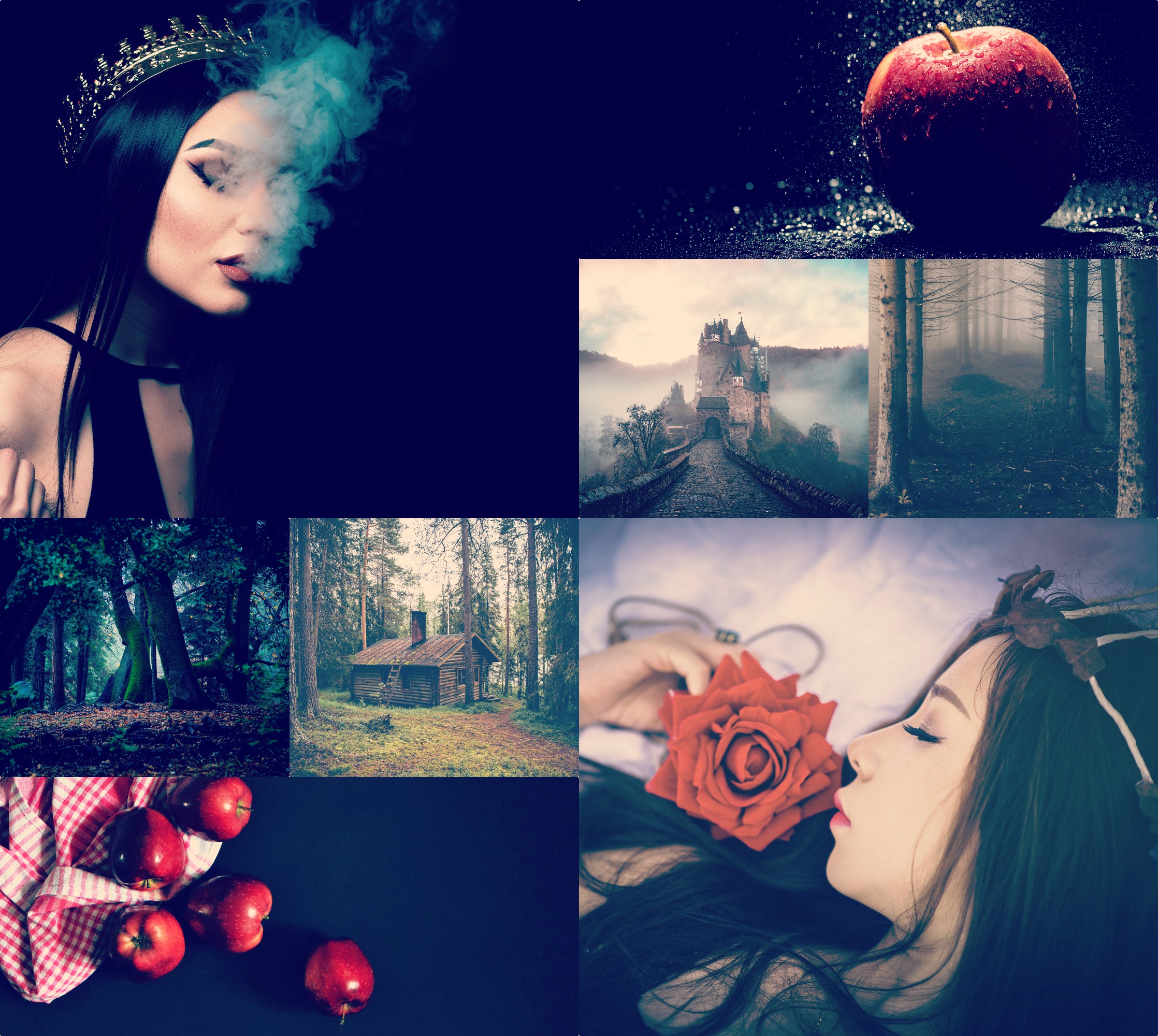 Snow White collage 1