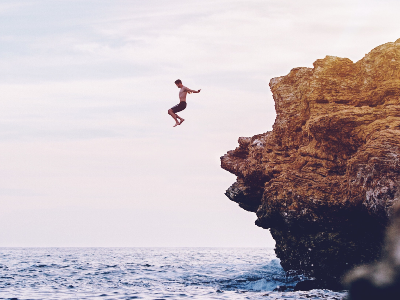 How to Jump Off Cliffs (And Create Fearlessly)
